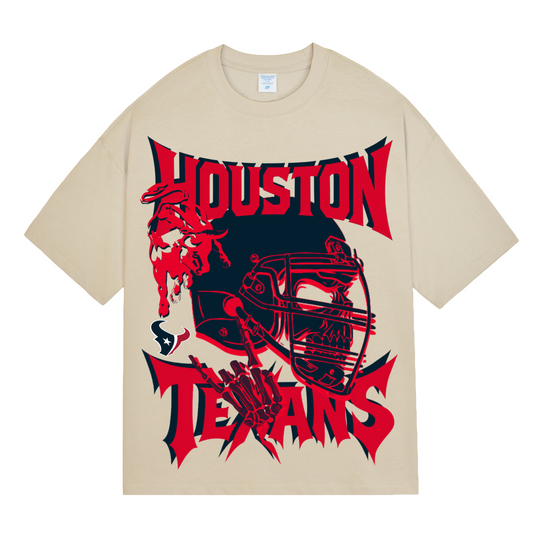 Houston Texans Oversized Graphic Shirt
