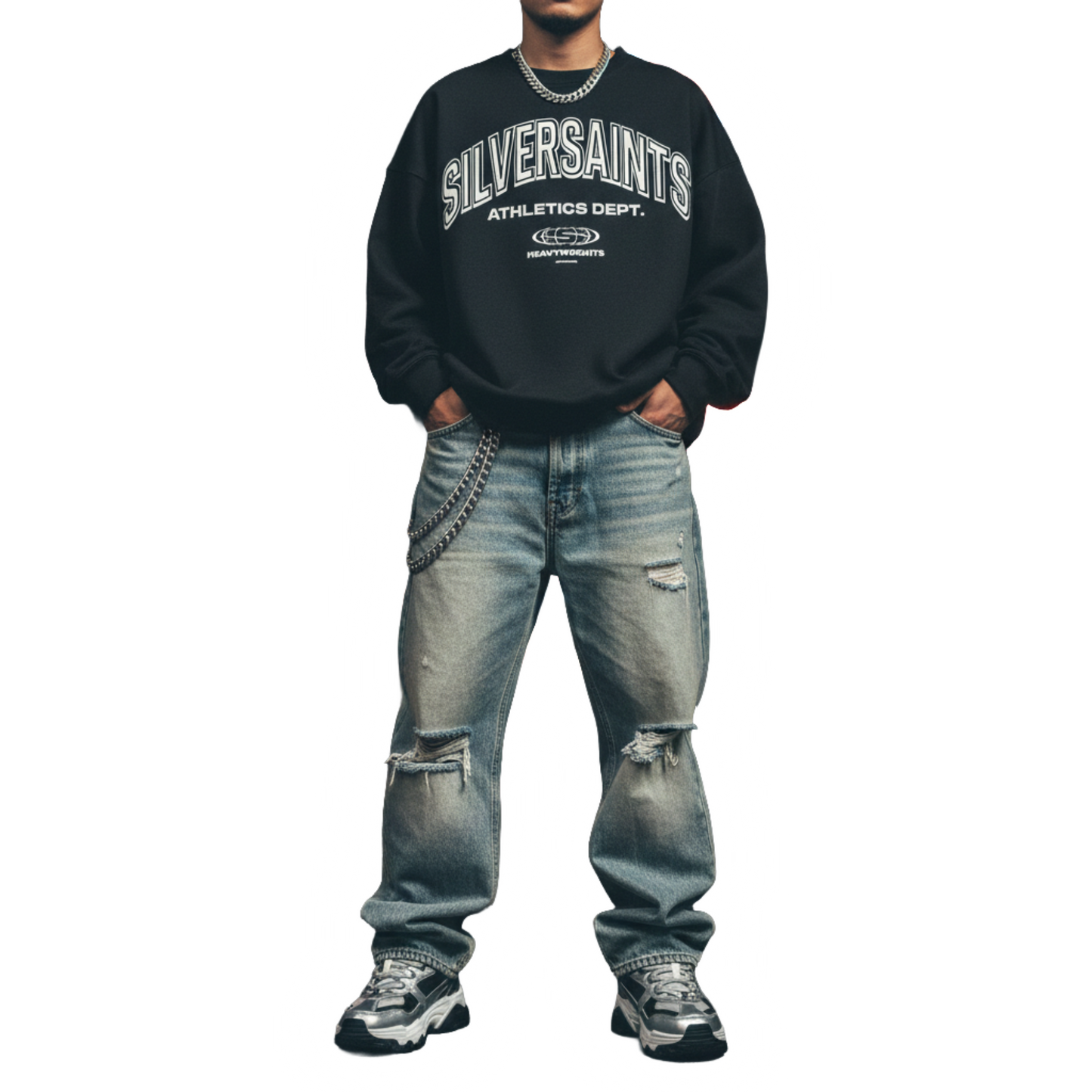 SS Athletic Collegiate Oversized Sweater