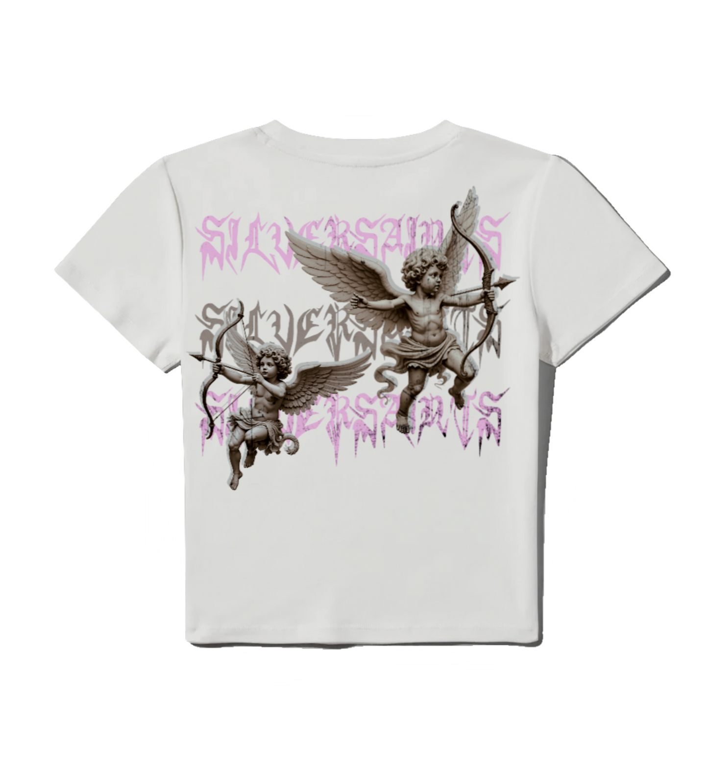 SS Cherubs Vintage WMNS Crop Top