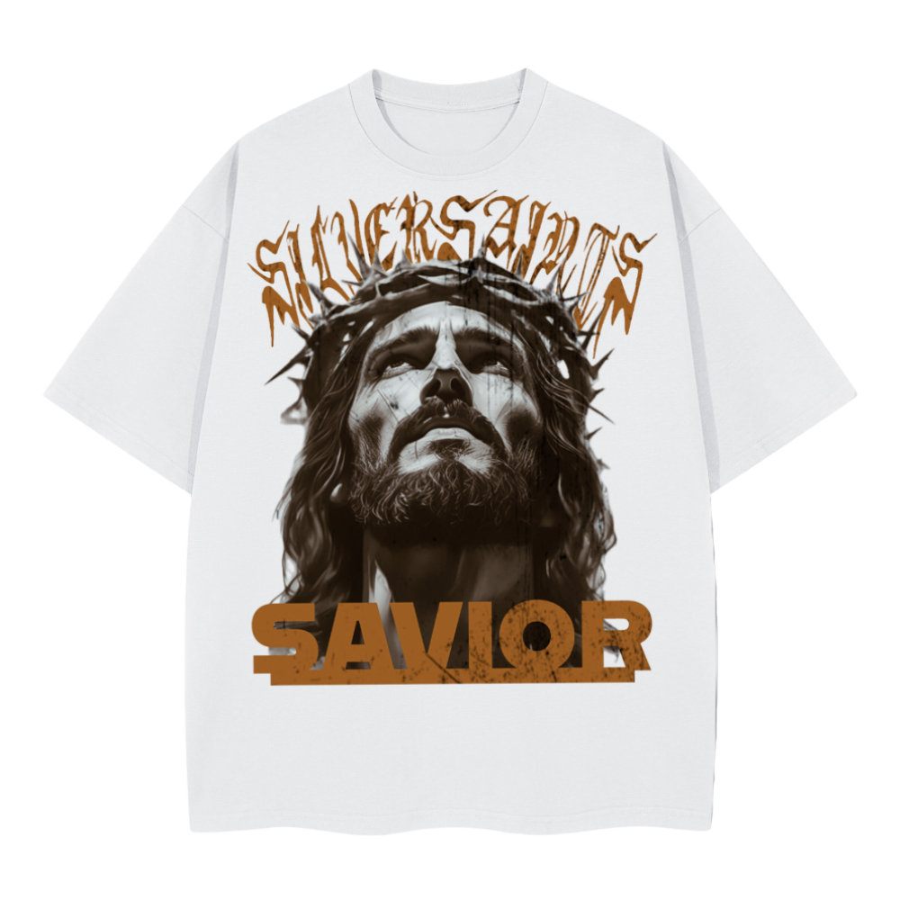 SS “SAVIOR” Jesus Oversized T-Shirt