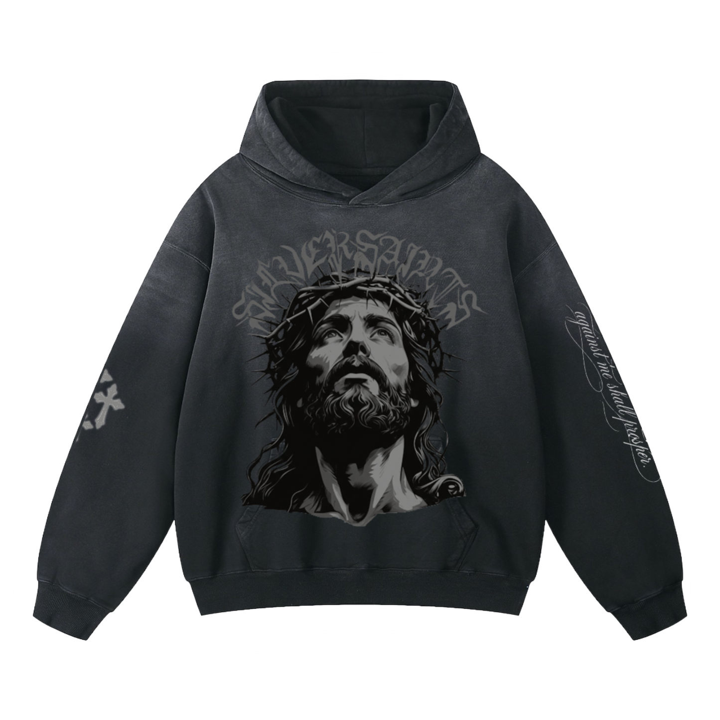 JESUS Oversized Gradient Hoodie