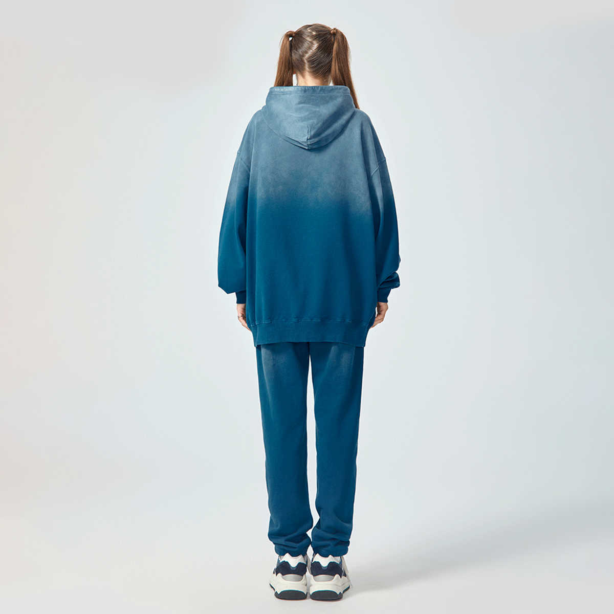 JESUS Oversized Gradient Hoodie